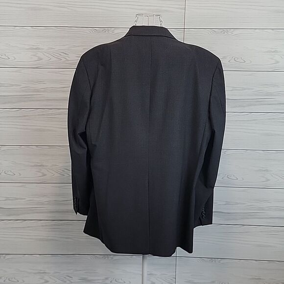 Nordstrom Mens Classic Grey Suit Blazer Size 44R - Picture 6 of 12
